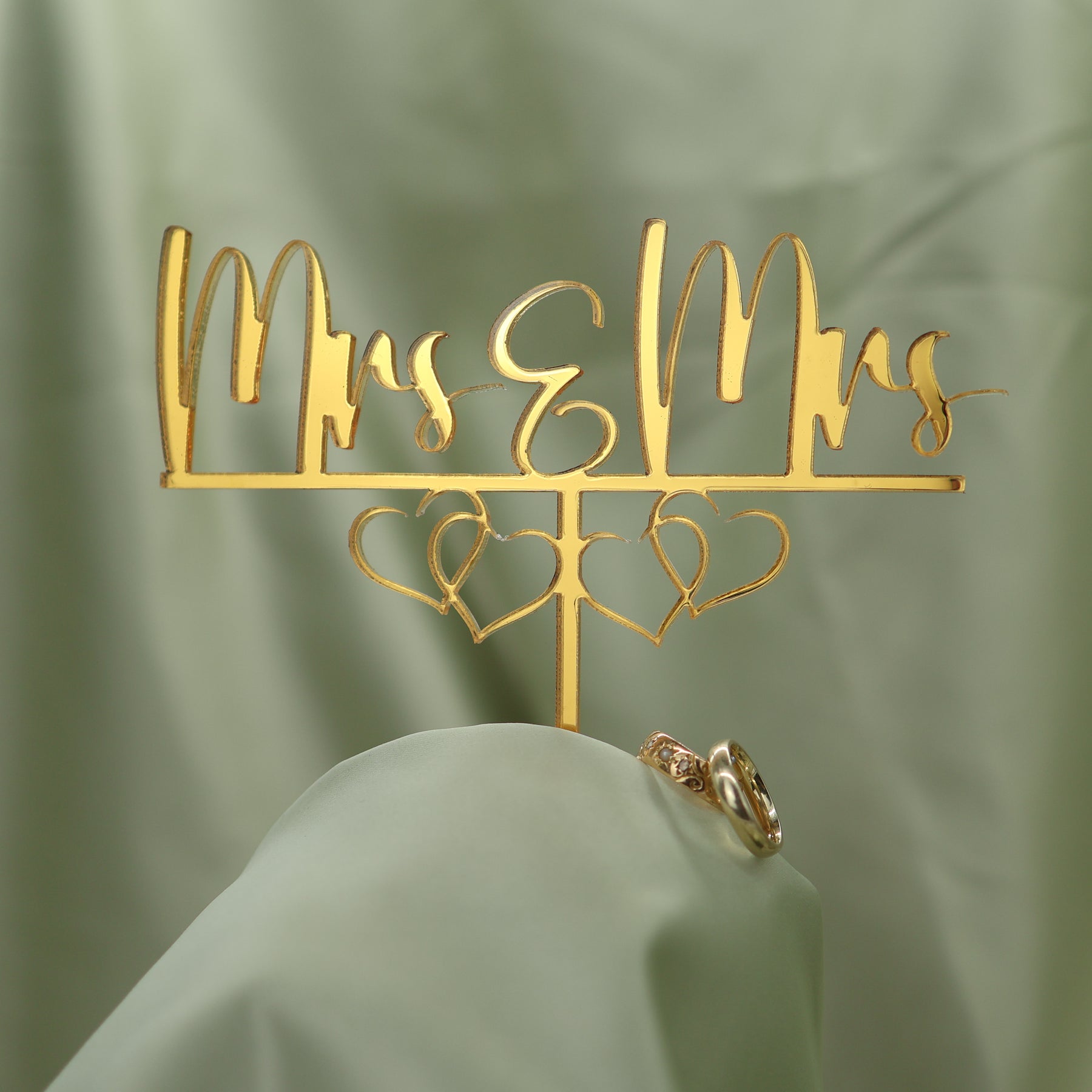 Wedding Cake Topper - Mr & Mrs - Mr & Mr - Mrs & Mrs