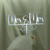 Wedding Cake Topper - Mr & Mrs - Mr & Mr - Mrs & Mrs